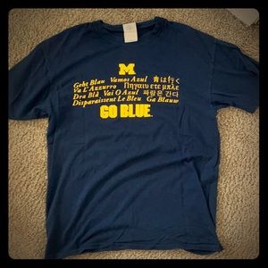 University of Michigan t-shirt